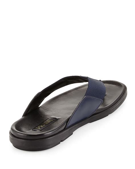 mens prada flip flops uk|Prada shoes for men online.